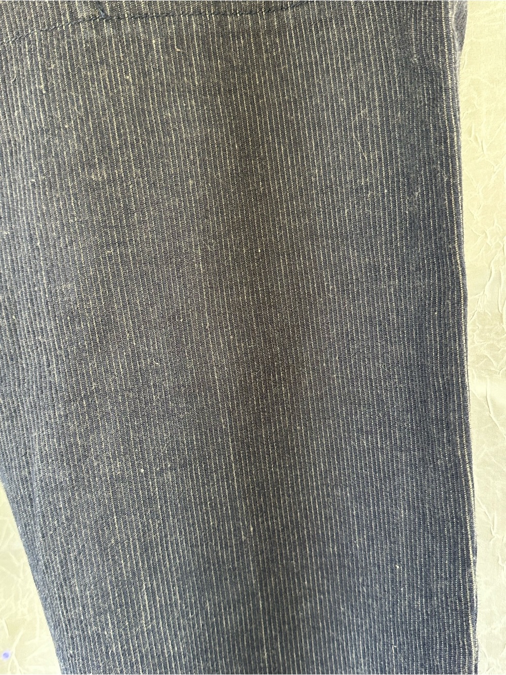Vintage Plantation Issey Miyake-navy corduroy pants - Picture 2 of 6